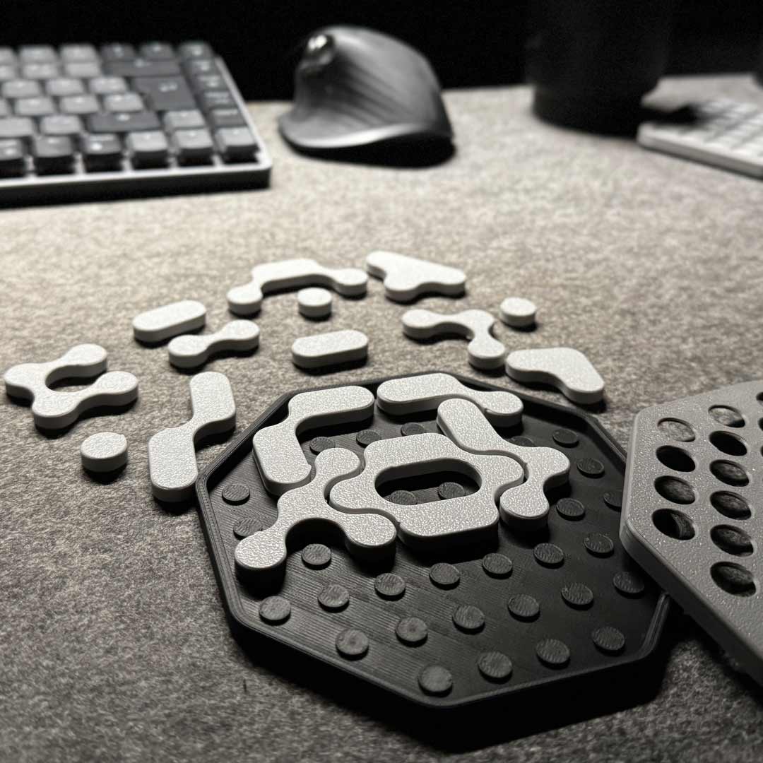 2 پازل فکری Infinity Shift XL مدل ششضلعی